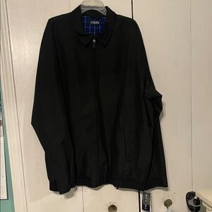 Chaps Men's Classic Black Shirt Jacket